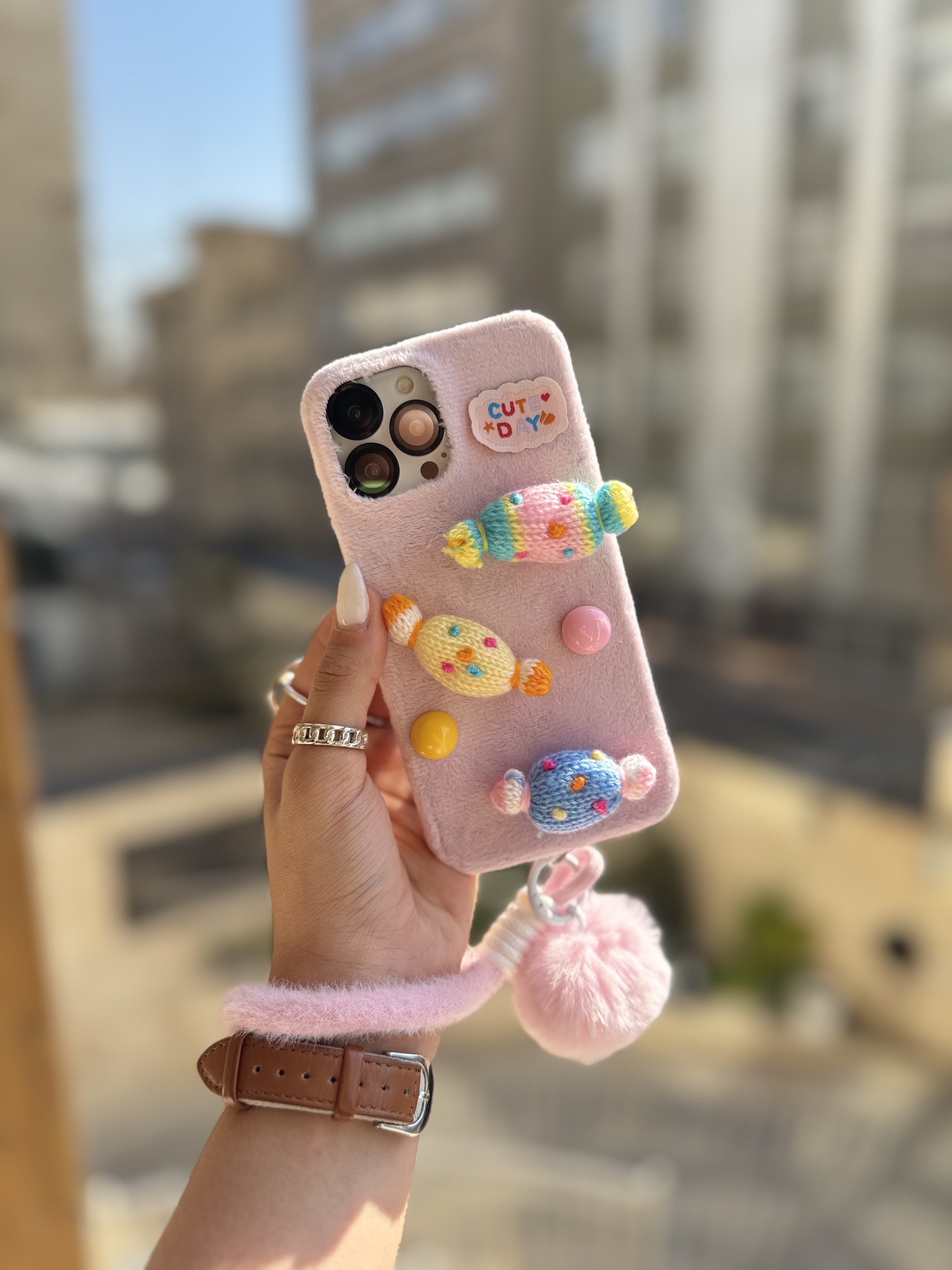 گارد شکلات کاموایی با آویز