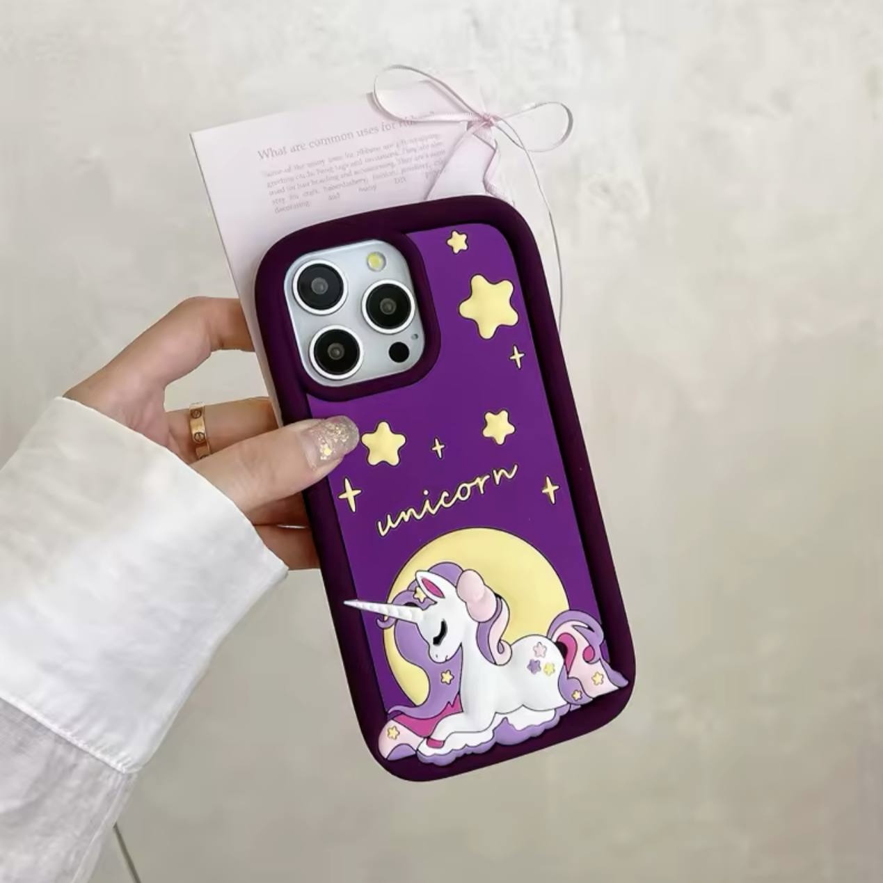 قاب purple unicorn