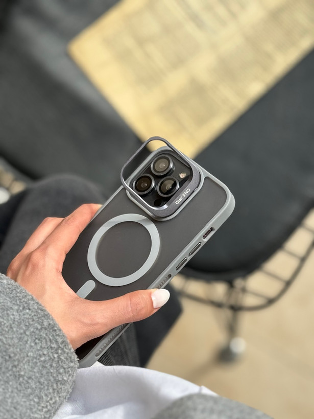 گارد Matte CasePro Lens with MagSafe استند شو با لنز رینگی