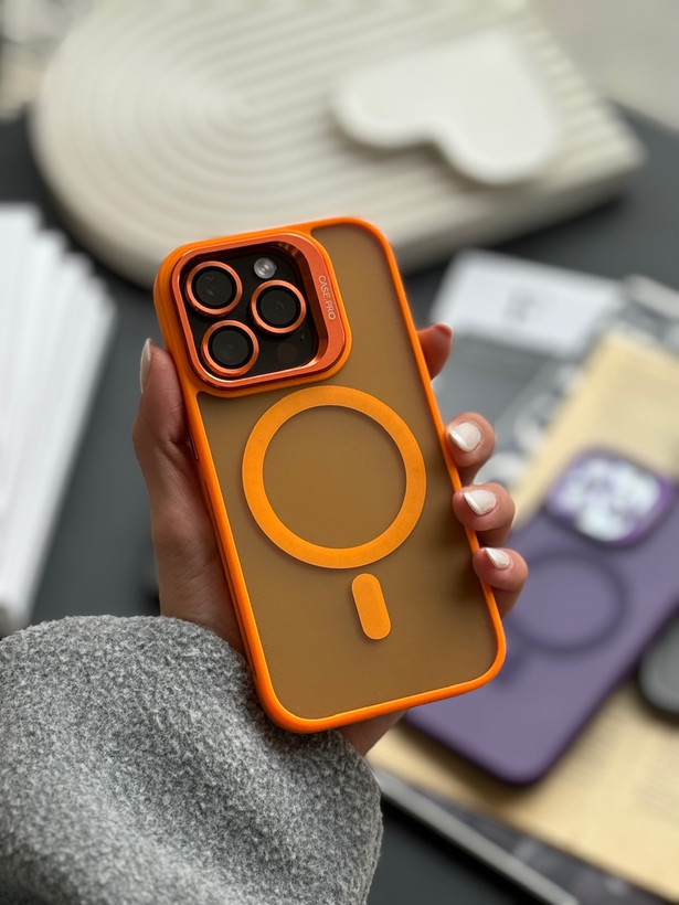گارد Matte CasePro Lens with MagSafe استند شو با لنز رینگی