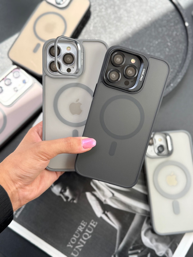 گارد Matte CasePro Lens with MagSafe استند شو با لنز رینگی