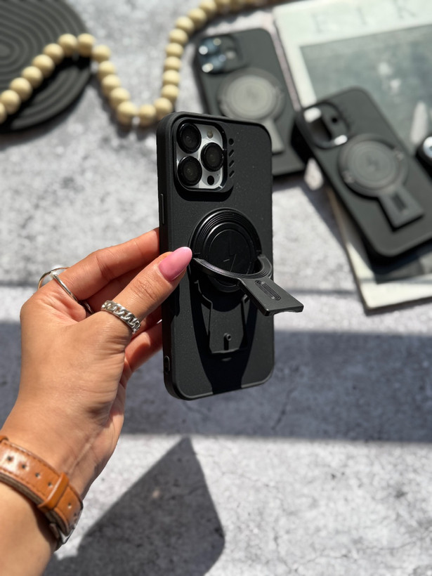 گارد Matte CasePro Lens with MagSafe استند شو با لنز رینگی