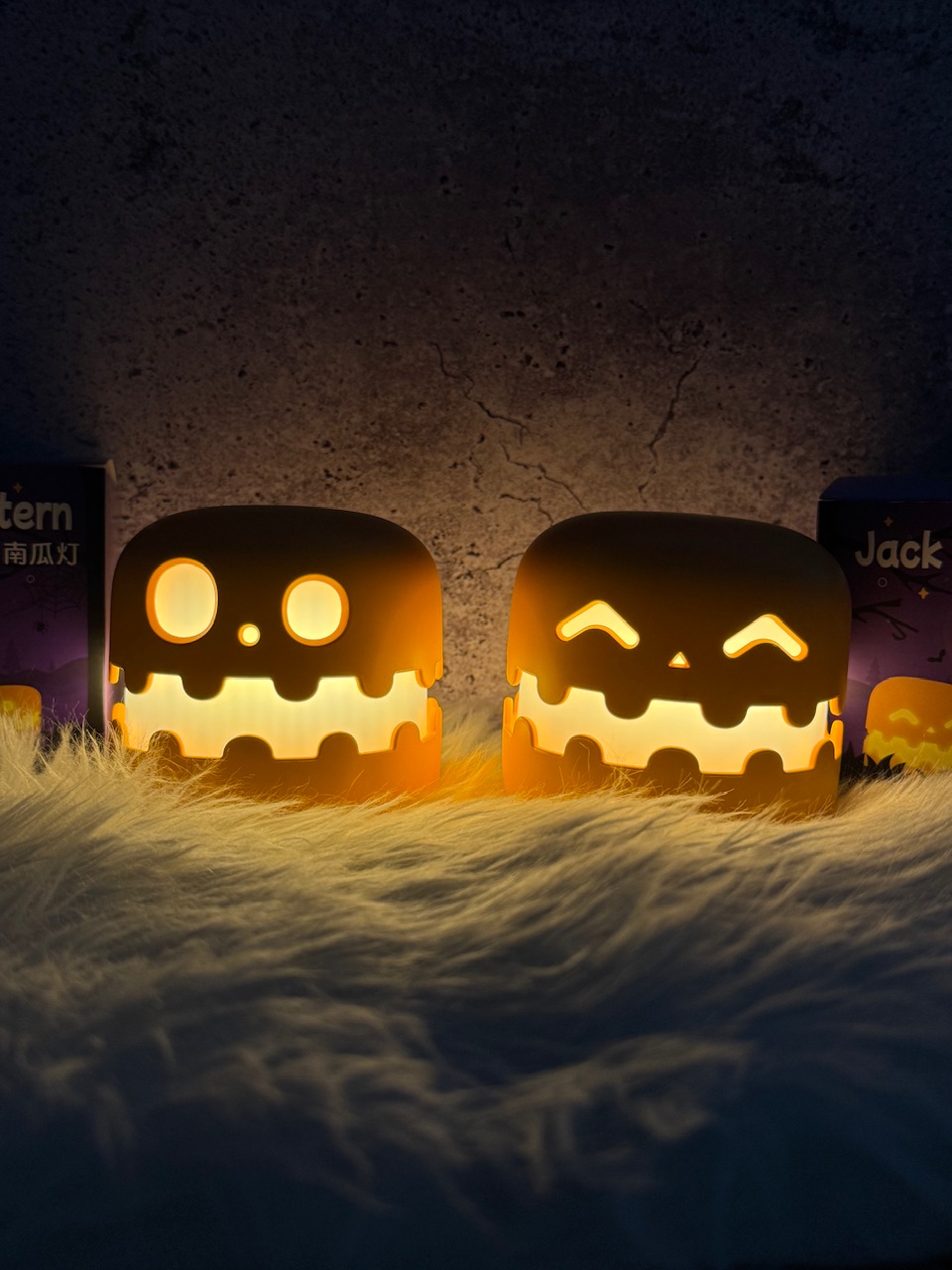 چراغ خواب طرح هالوین Jack-o'-lantern کدو تنبل