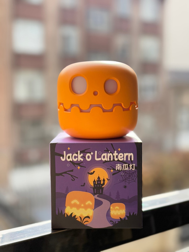 چراغ خواب طرح هالوین Jack-o'-lantern کدو تنبل