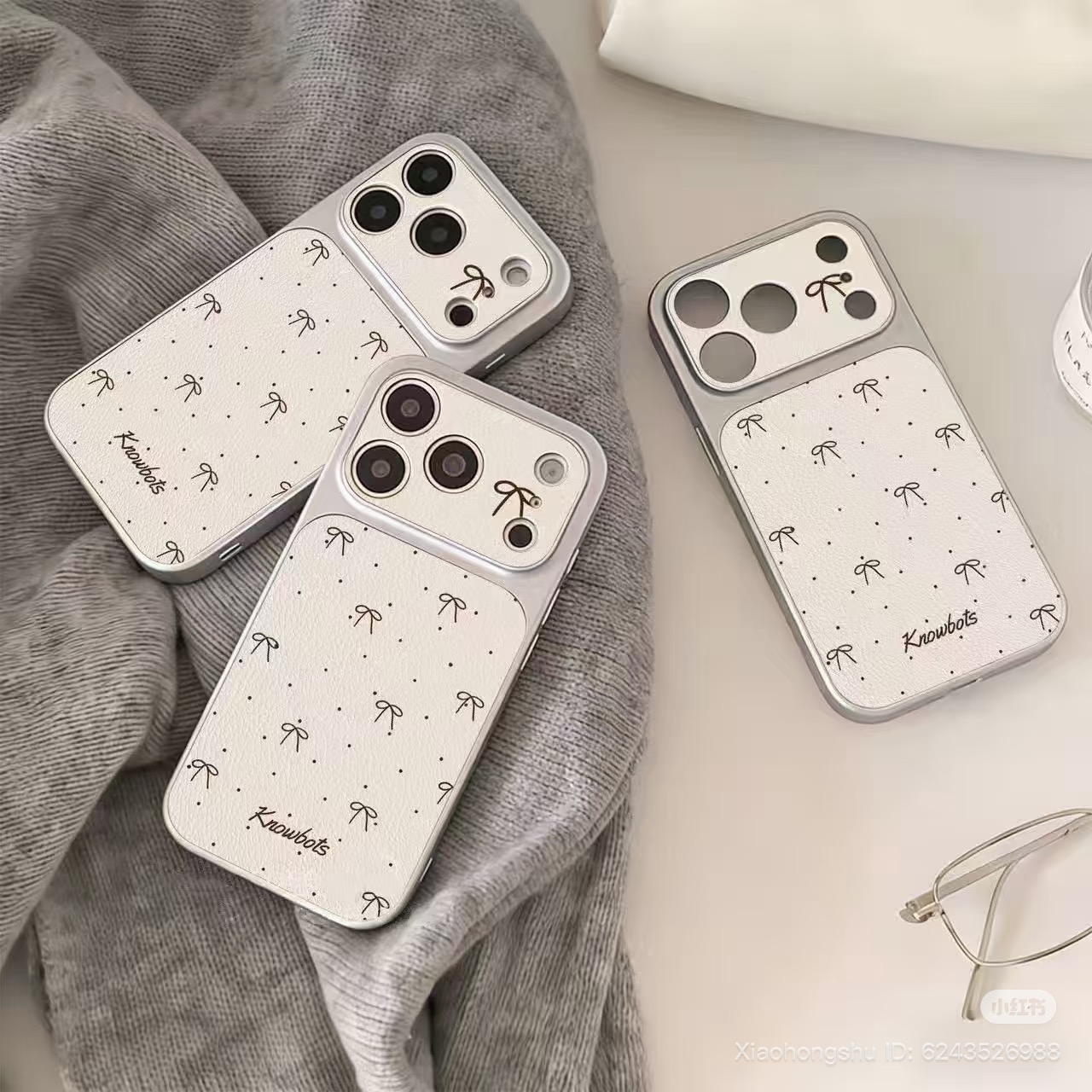 قاب ribbon white